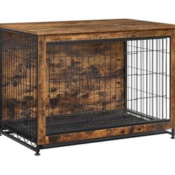 Feandrea Dog Crate End Table