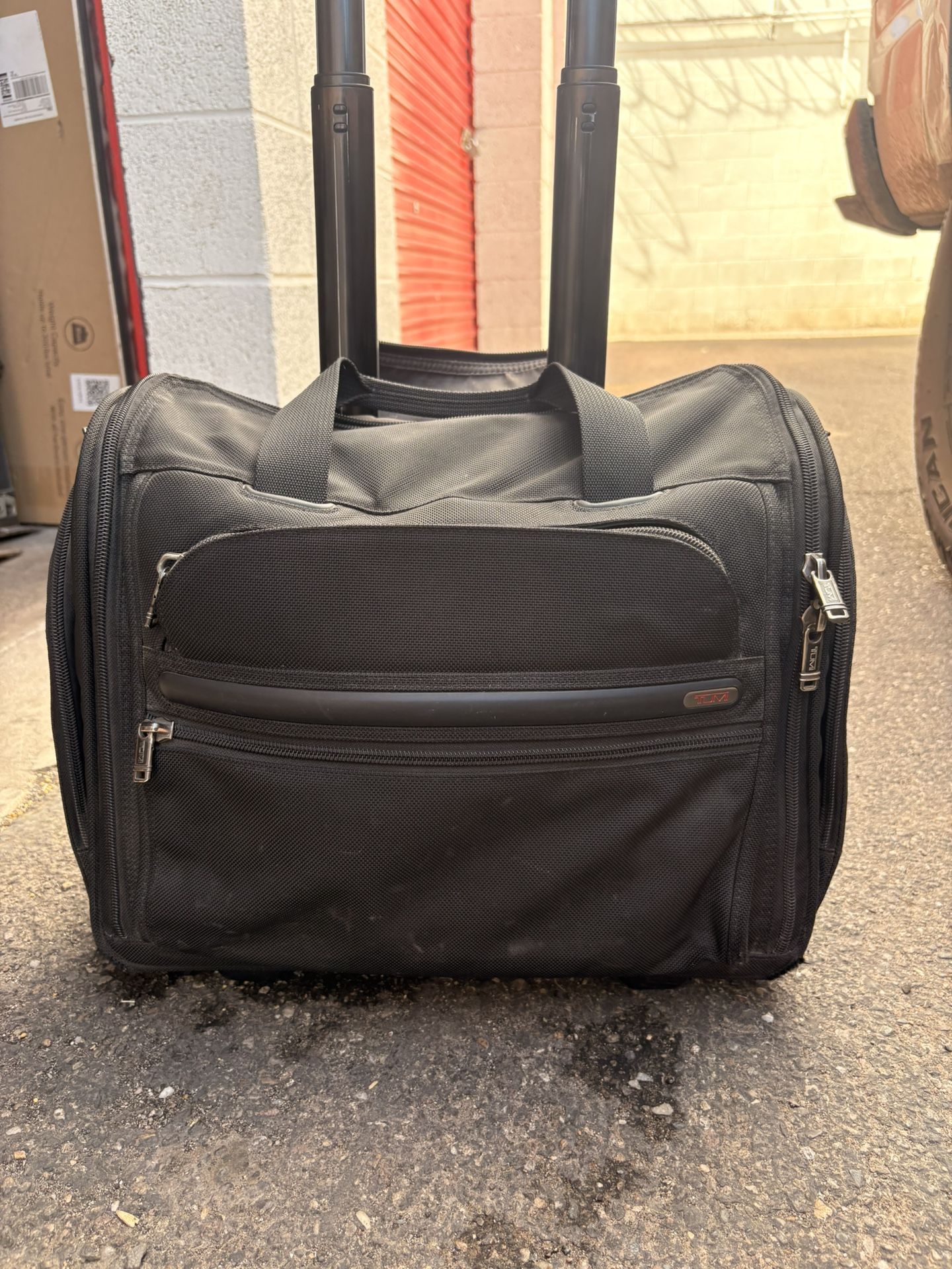 TUMI Rolling Laptop Bag Carry On Briefcase Wheeled Business Travel Bag