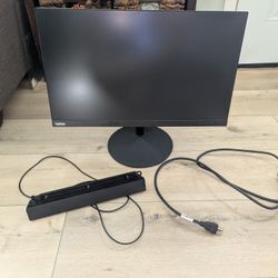 Lenovo P24h-10 Monitor 23.8" (24") WQHD Monitor