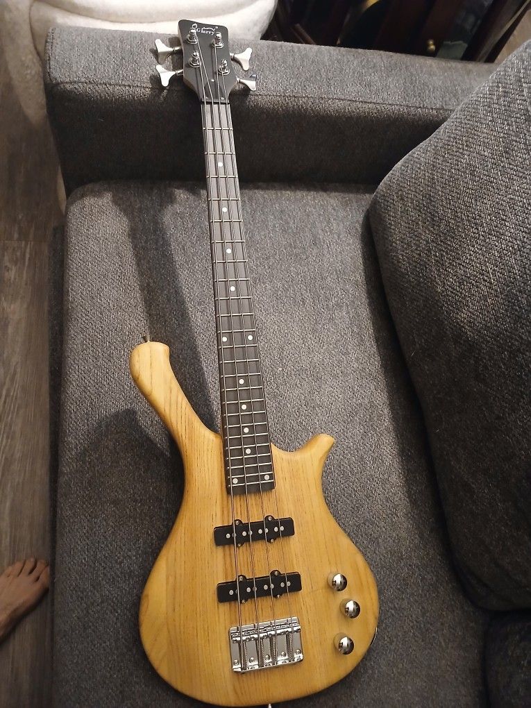 36 Inch Wood Bass Guitar