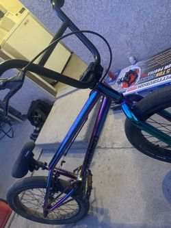 Framed bmx bike