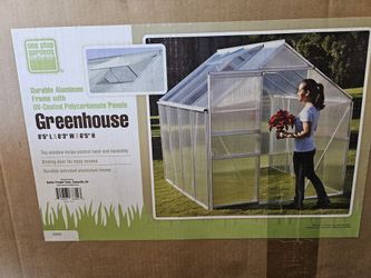 New One Stop Gardens Greenhouse 