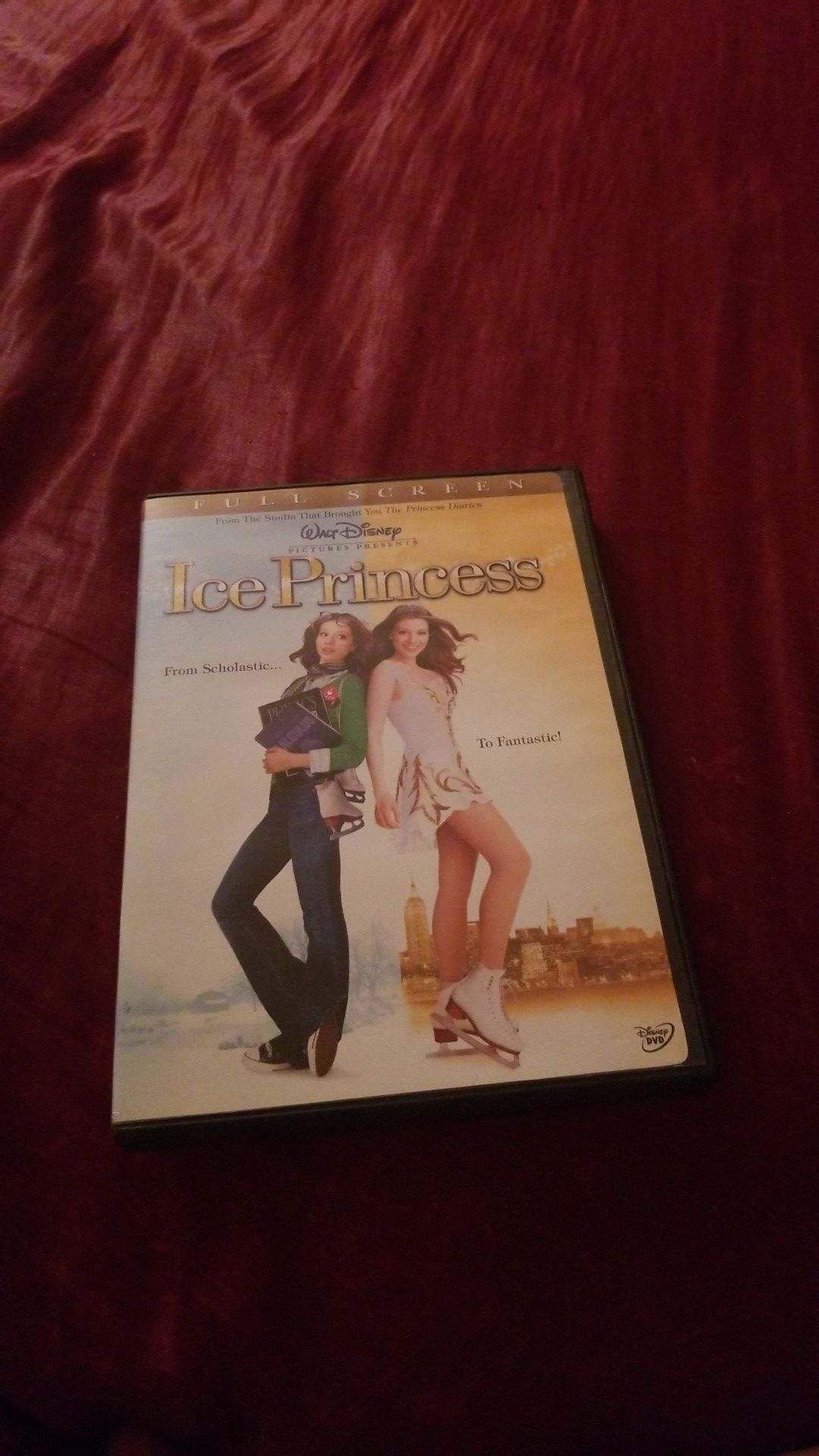 WALT DISNEY ICE PRINCESS DVD, FULL SCREEN, WALT DISNEY HOME ENTERTAINMENT!!!!!!!