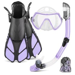 ZEEPORTE Mask Fin Snorkel Set,