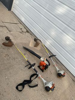 Stihl weedwackers & blower