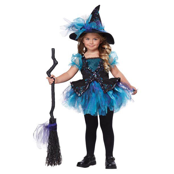 Little Witch Costume For Girls (2 Available For Twins!)