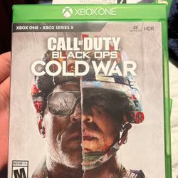 xbox one cod cold war 