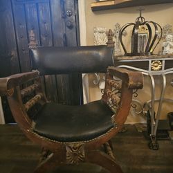 Antique Chair Italian Renaissance Throne Chair