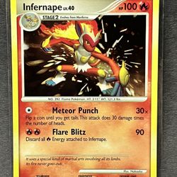 Infernape 5/130 Holo Rare Diamond & Pearl