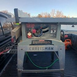 Craftsman  10 Inche Table Saw 