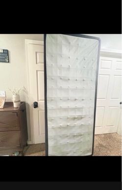 Two spring box California King Bed Frame$ $100 firm