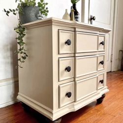 Matching Set Of Large Nightstands. 