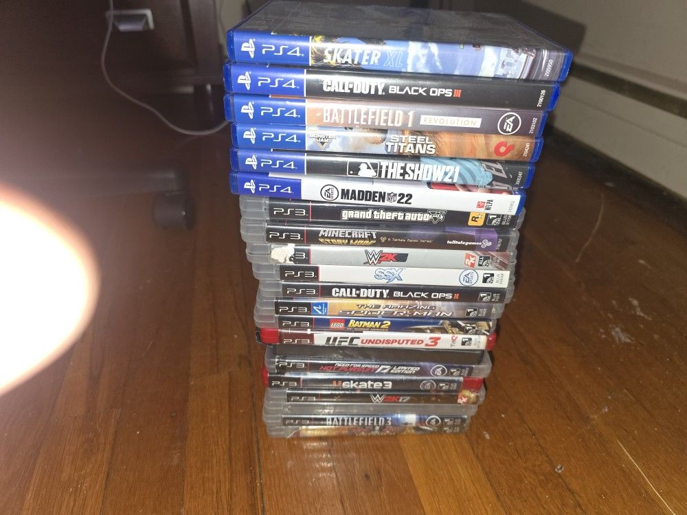 Ps3 And Ps4 Games