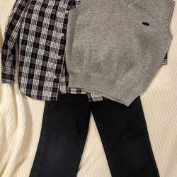Andy And Evan Sweater Vest Set