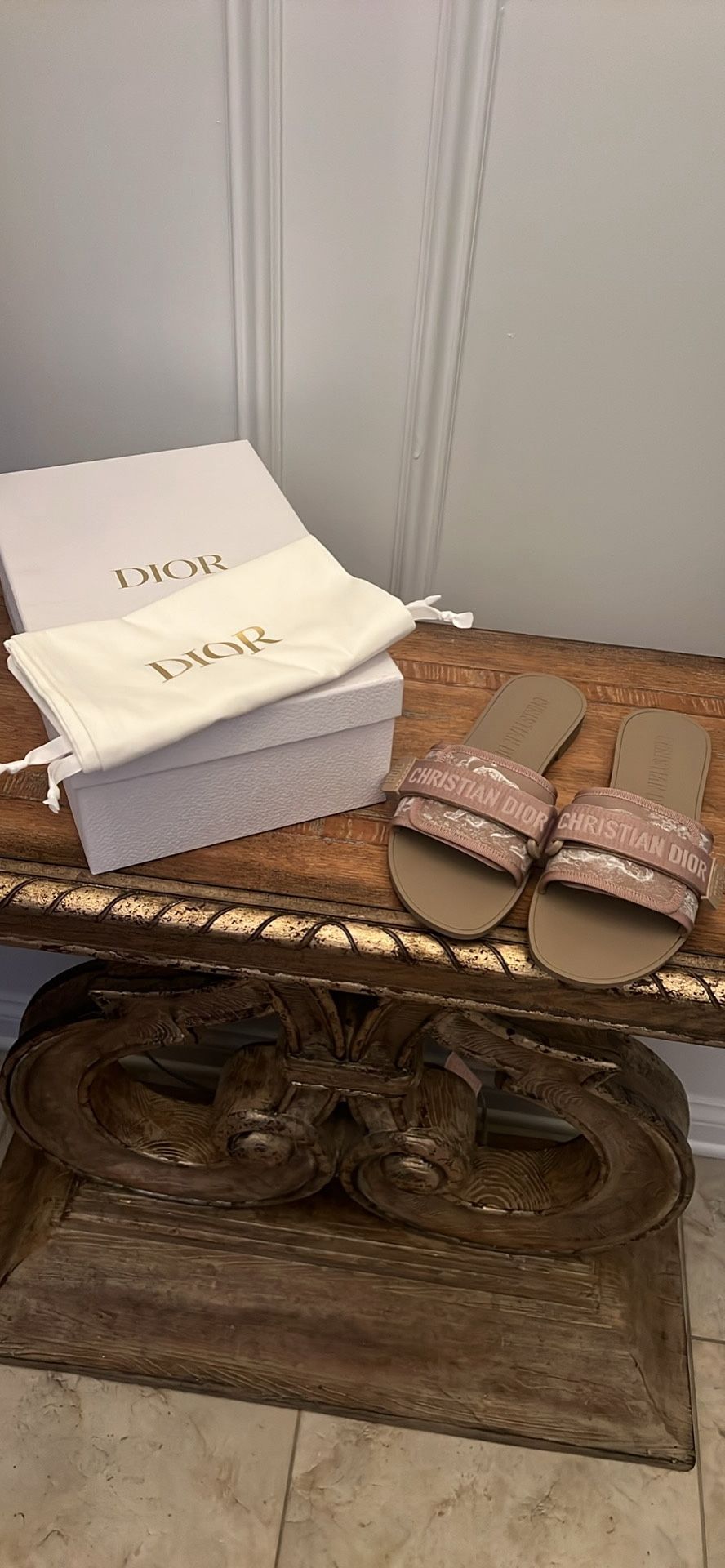 New Authentic Dior Slides