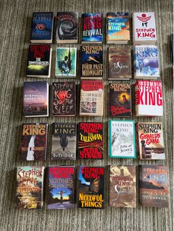 Stephen King Books (hardcover)