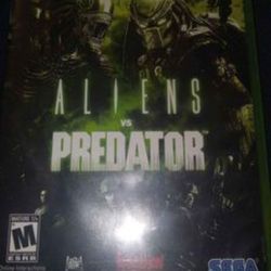 Aliens VS Predator Xbox 360