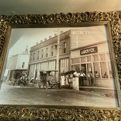 Vintage Troutdale Photo And Frame( From Early 1900’s)