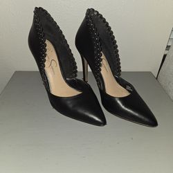 Leather High Heels (Jessica Simpson)