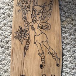 Engraved Wooded Plates.