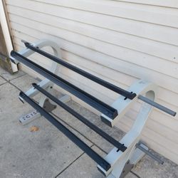 2 TIER Dumbbell Rack 