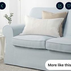 Ikea Ektorp 3.5 Seat Couch Cover Only nordvalla Blue for Sale in Gilbert AZ OfferUp