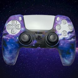 PS5 Skin Silicone case - Space Galaxy