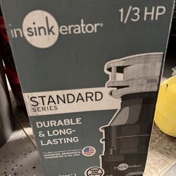 Garbage disposal badger new