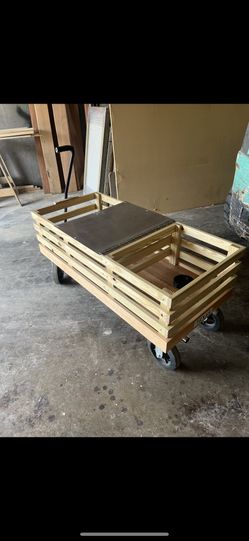 Handmade Wooden Wagon