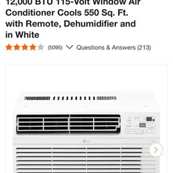 Window AC 12,000btu
