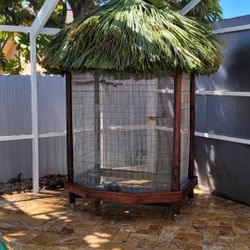 Tiki Bird Cage 