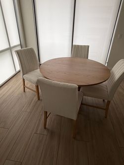 Table and chairs