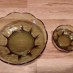 Green Glass Bowls 😍