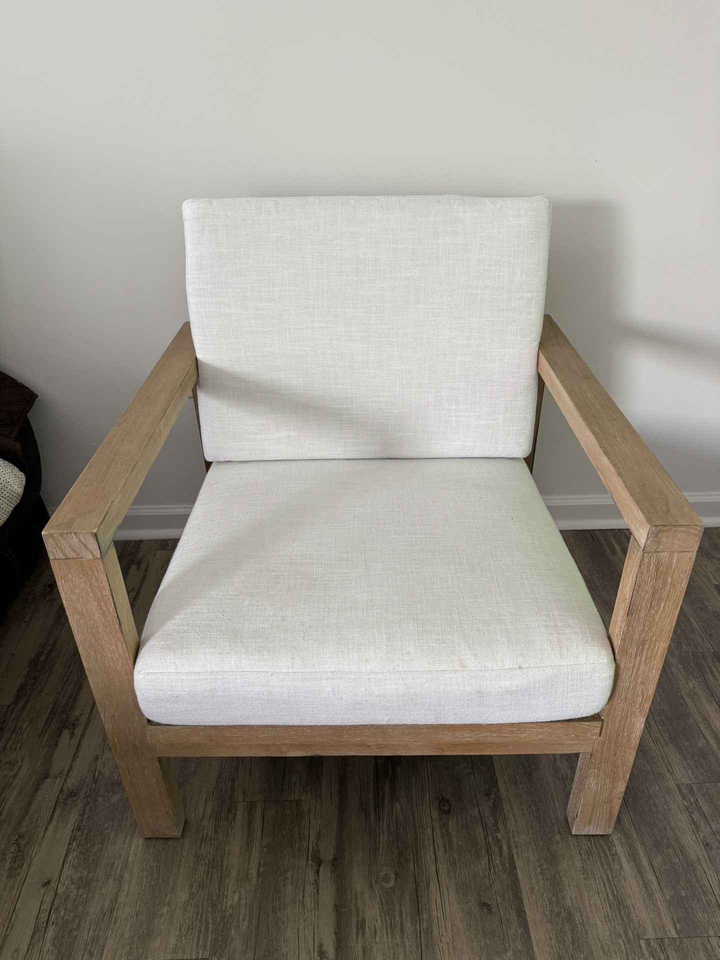 NEED GONE Nantucket Light Tone Woven Accent Chair
