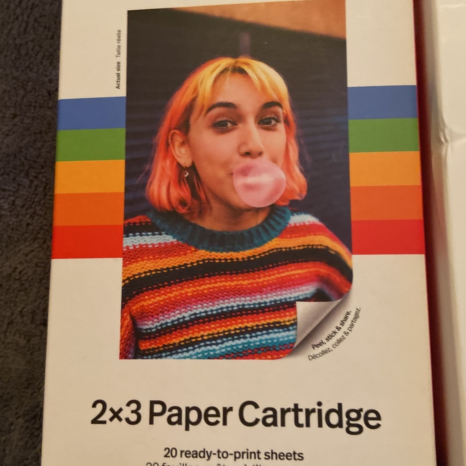 Polaroid hi print pockpaper cartridge and I type film brand new inboxes