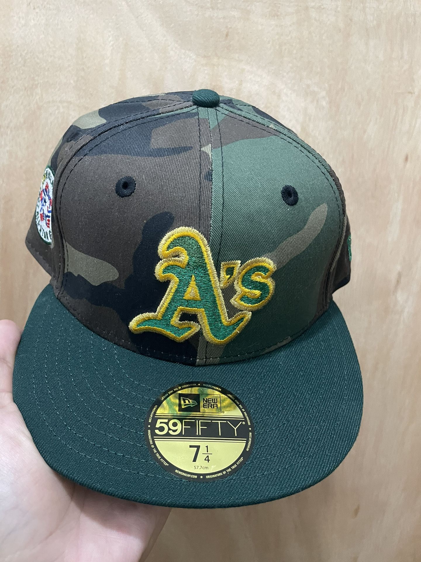 Myfitteds Oakland athletics camo 1987 all star game size 7 1/4 brand new 