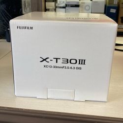Fujifilm X-T30iii With 13-33mm Lens
