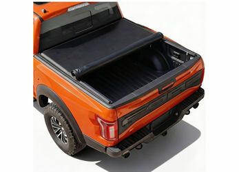 8.2FT Soft Roll Up Truck Bed Tonneau Cover for 2015-2026 Ford F150 8.2FT