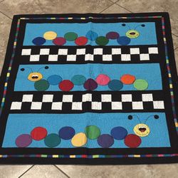Handmade Caterpillar Quilt