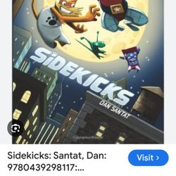 NEW Sidekicks Popular Graphic Novel Book Comics Style Kids Youth Storybook Story 