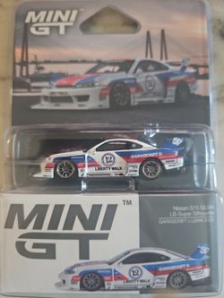 🔥 Diecast Collector Piece 🔥
Mini GT Nissan S15 Silvia LB-Super Silhouette GARASIDRIFT x LBWK 2025