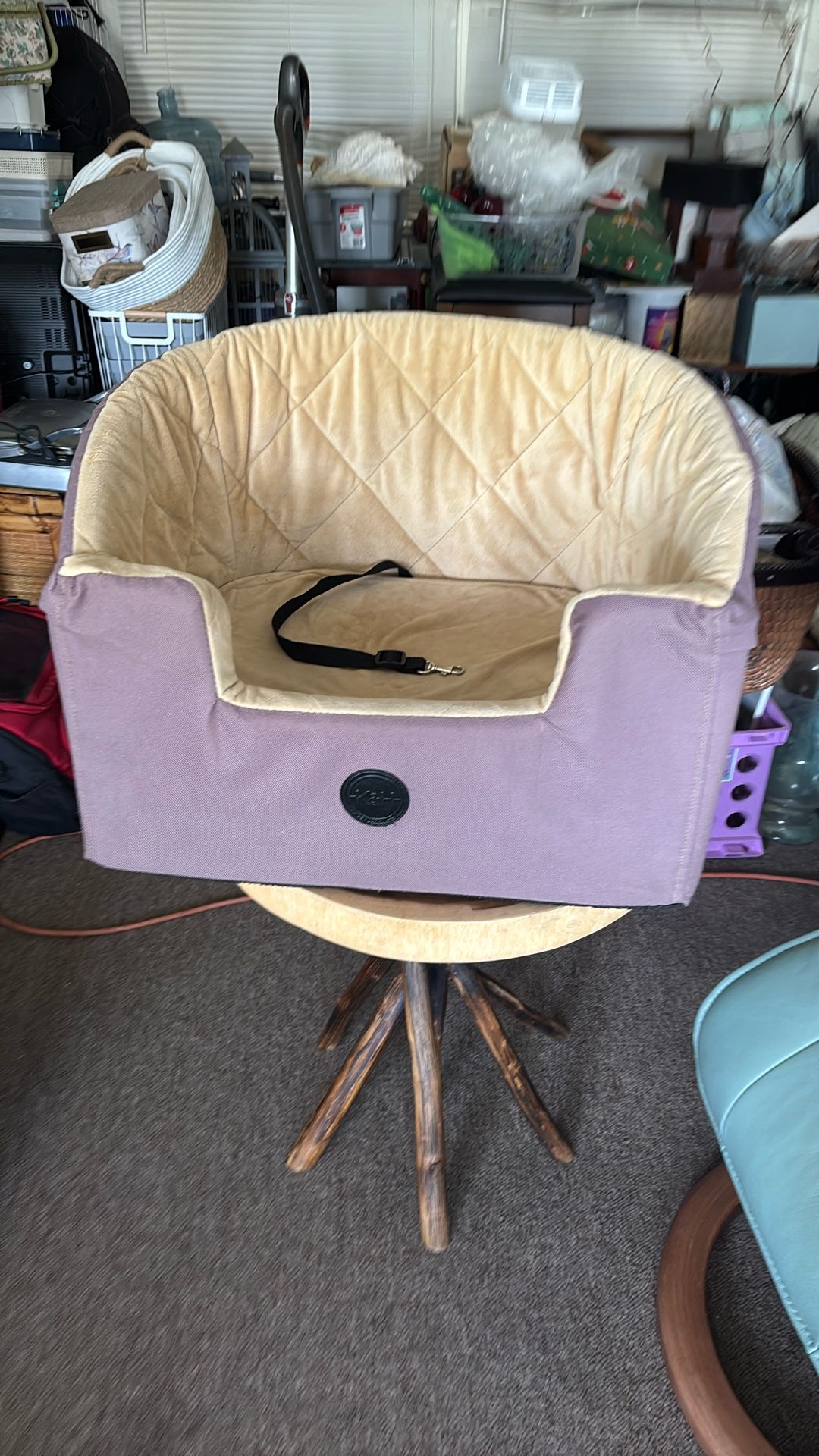 K & H Tan Bucket, Booster Car Seat For Pets