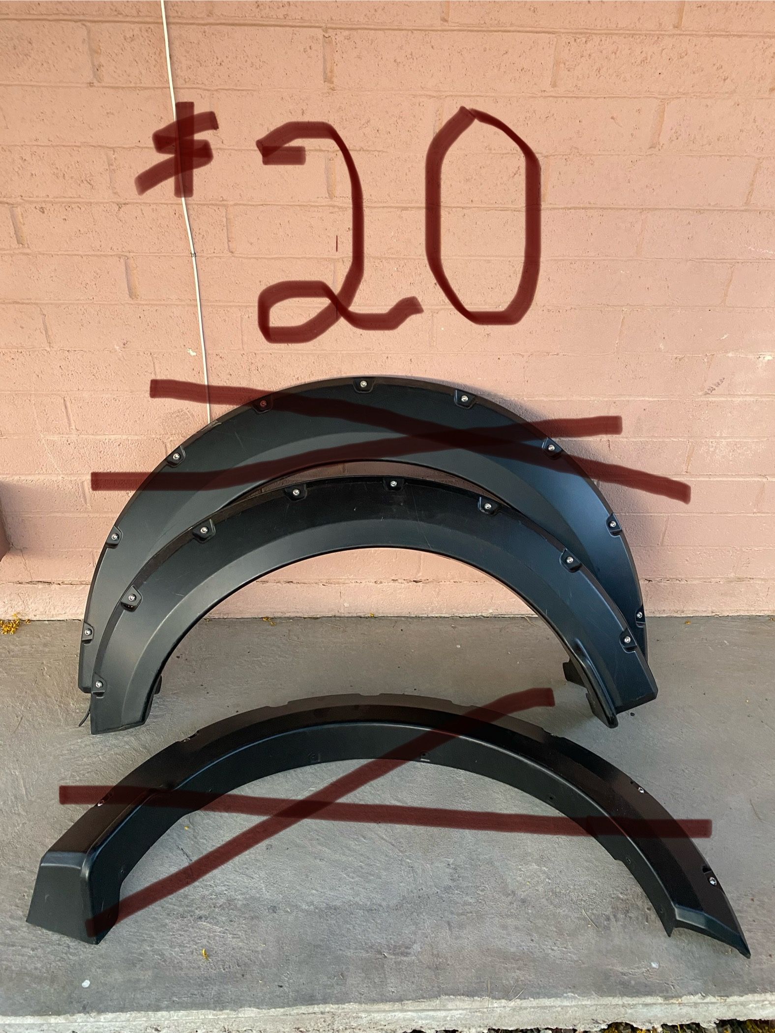 (1) One 2015 or Newer Ford F-150 Fender Flare