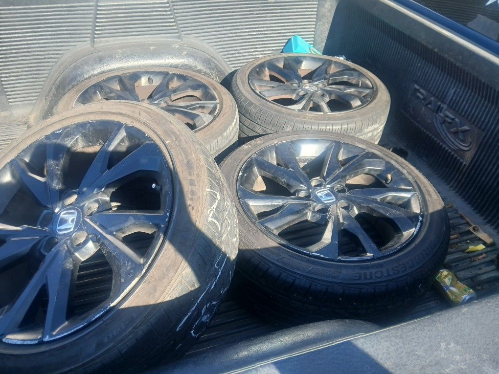 Honda Accord 18" 5lug Rims Tires (4)