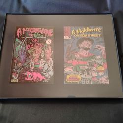 Horror movie Frames 8.5 x 11 Inch GLASS 