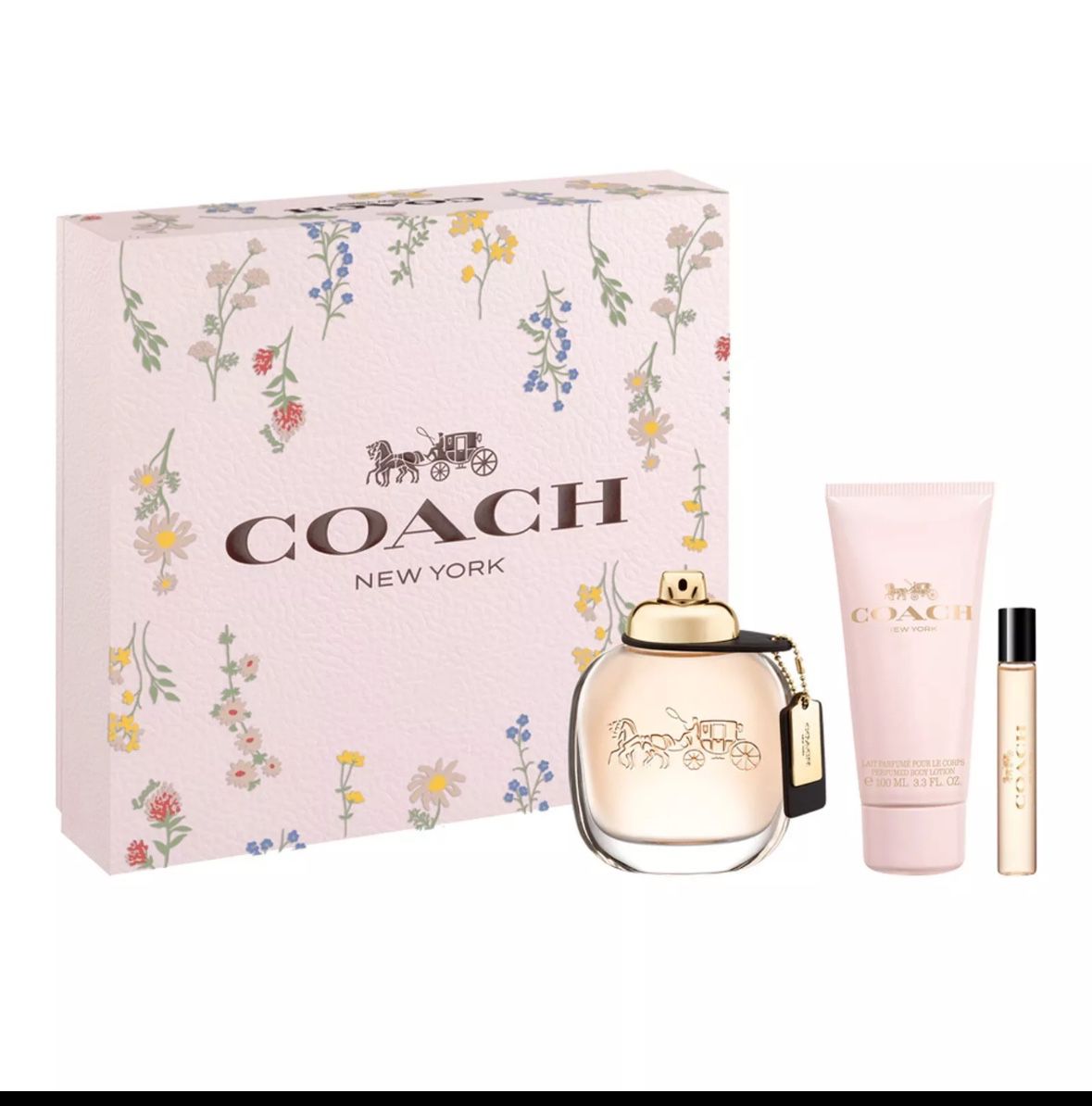 Coach New York Eau De Parfum 3oz Gift Set 