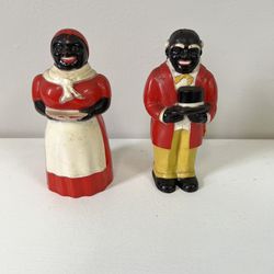 Antique Salt And Pepper Shakers 