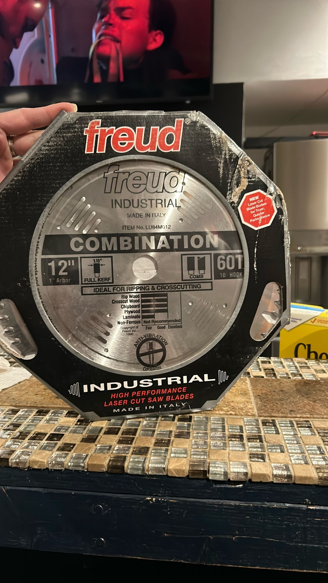 12” Freud Industrial Combination Saw Blade Brand New