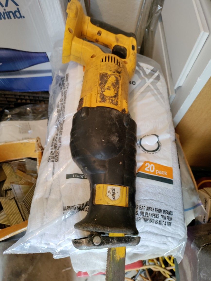 Cordless Reciprocating Saw-Battery Not Included But I Will Put A Battery On It So You Know It Works