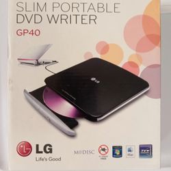 LG Slim Portable Dvd Writer
